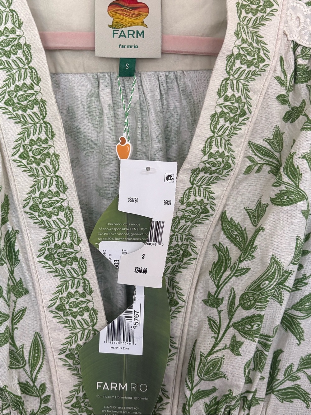NWT Farm Rio Miranda Romper Small - Picture 4 of 7